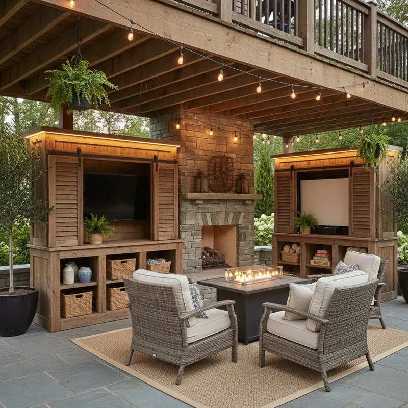 Under Deck Decorating Ideas