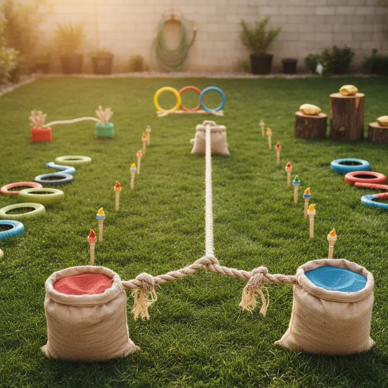 Backyard Olympics Ideas