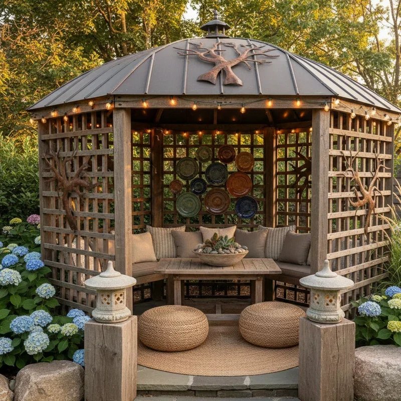Backyard Gazebo Decorating Ideas