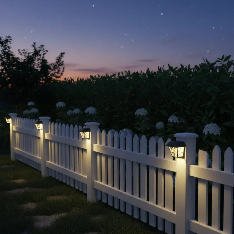 Fence Lighting Ideas