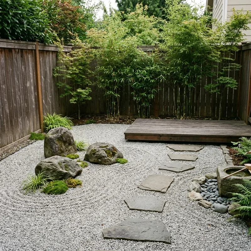 Rectangular Backyard Landscape Ideas