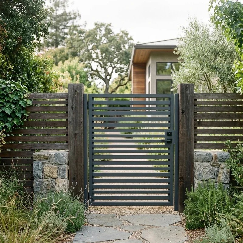 Fence Entrance Ideas