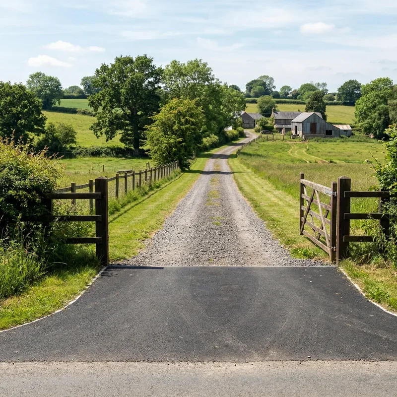 Farm Driveway Ideas