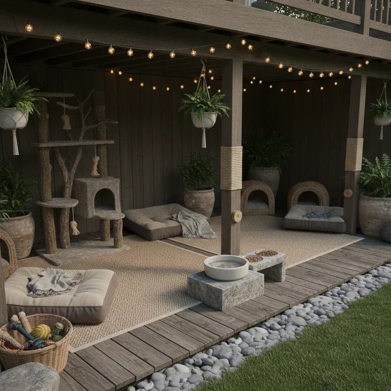 Under Deck Decorating Ideas