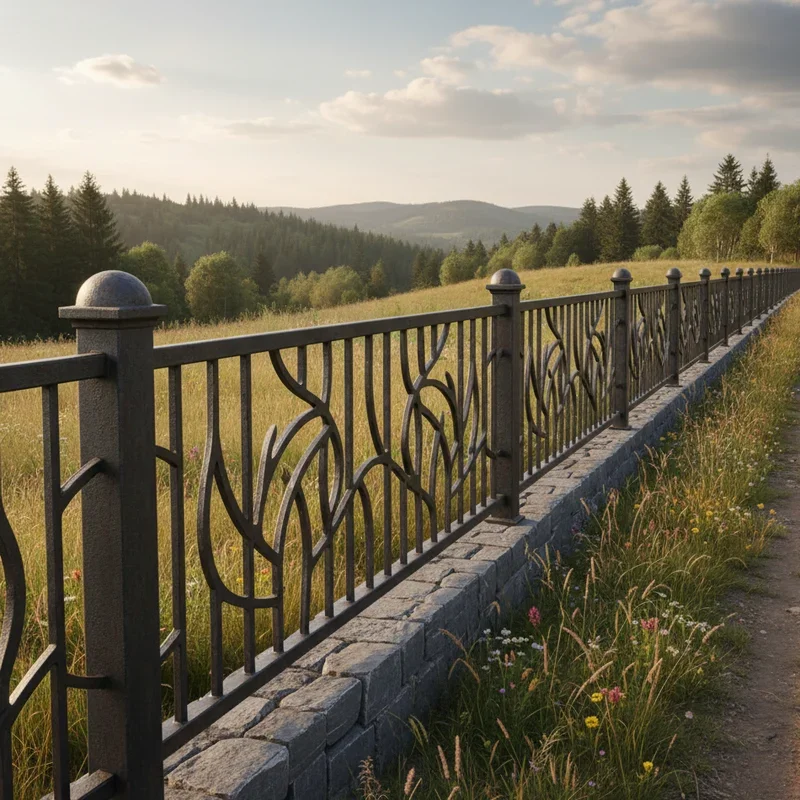 15 Metal Fence Ideas for Stylish Boundaries