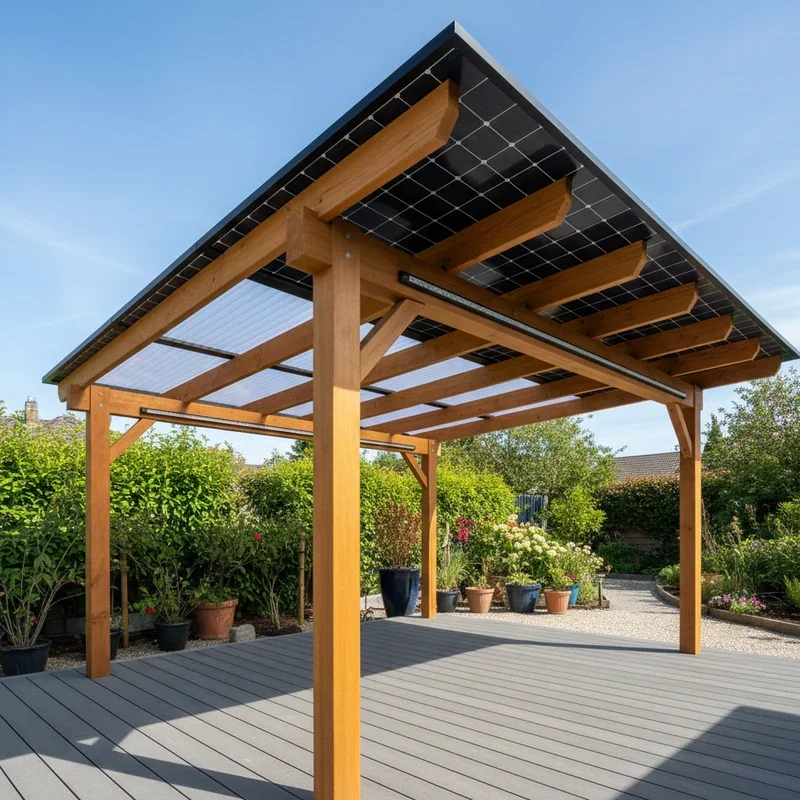 Freestanding Deck Roof Ideas