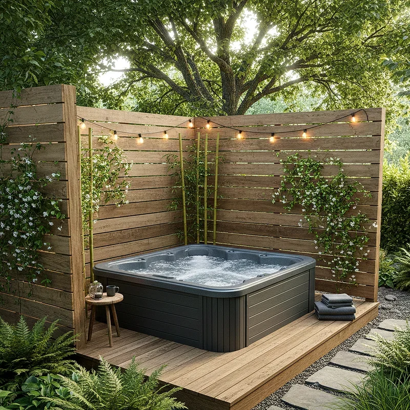 Backyard Hot Tub Ideas