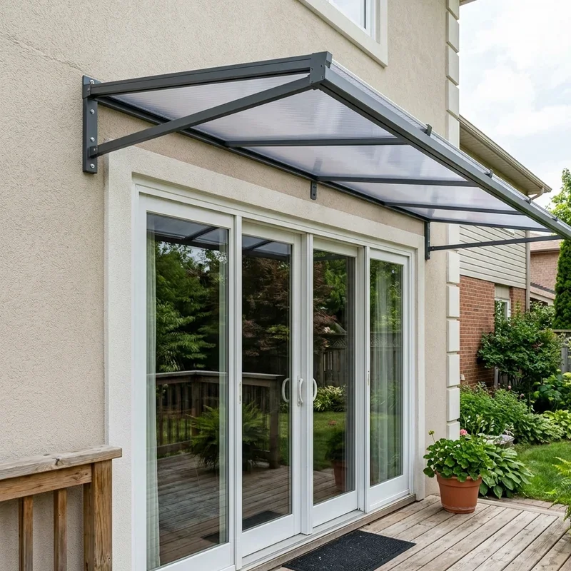 Patio Door Awning Ideas