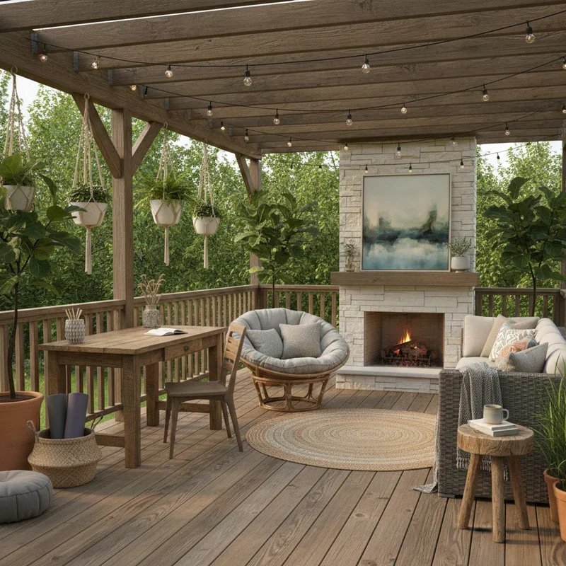 Under Deck Decorating Ideas