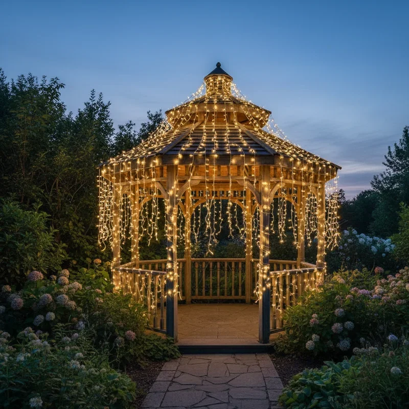 Gazebo Lighting Ideas