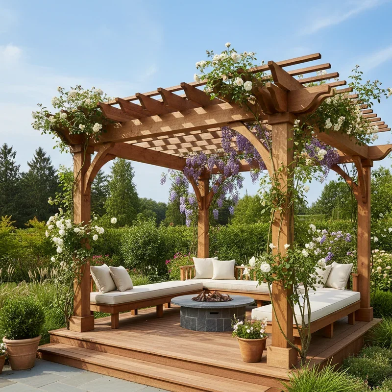 Deck Pergola Ideas