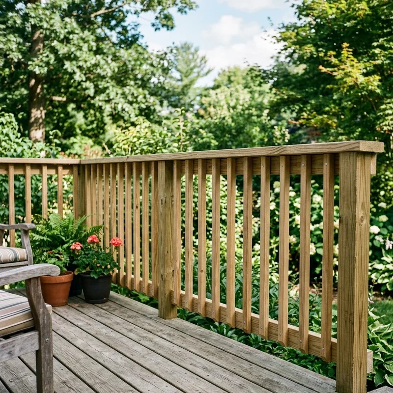 Cheap DIY Deck Railing Ideas