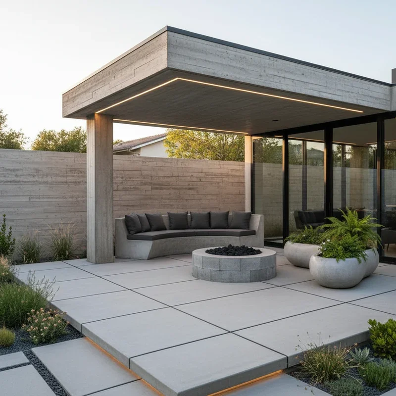 15 Concrete Porch Ideas to Upgrade Your Home’s Entrance