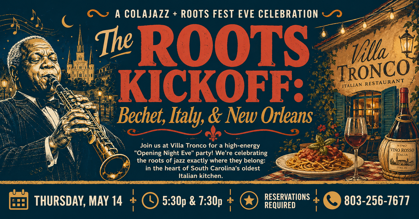 Villa Tronco ColaJazz Jazz Night May 14