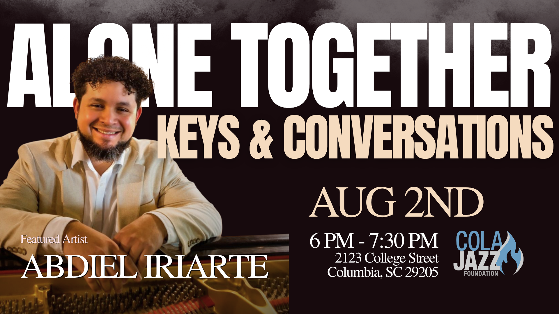 Alone Together: KeyS &amp; Conversations featuring ABDIEL IRIARTE