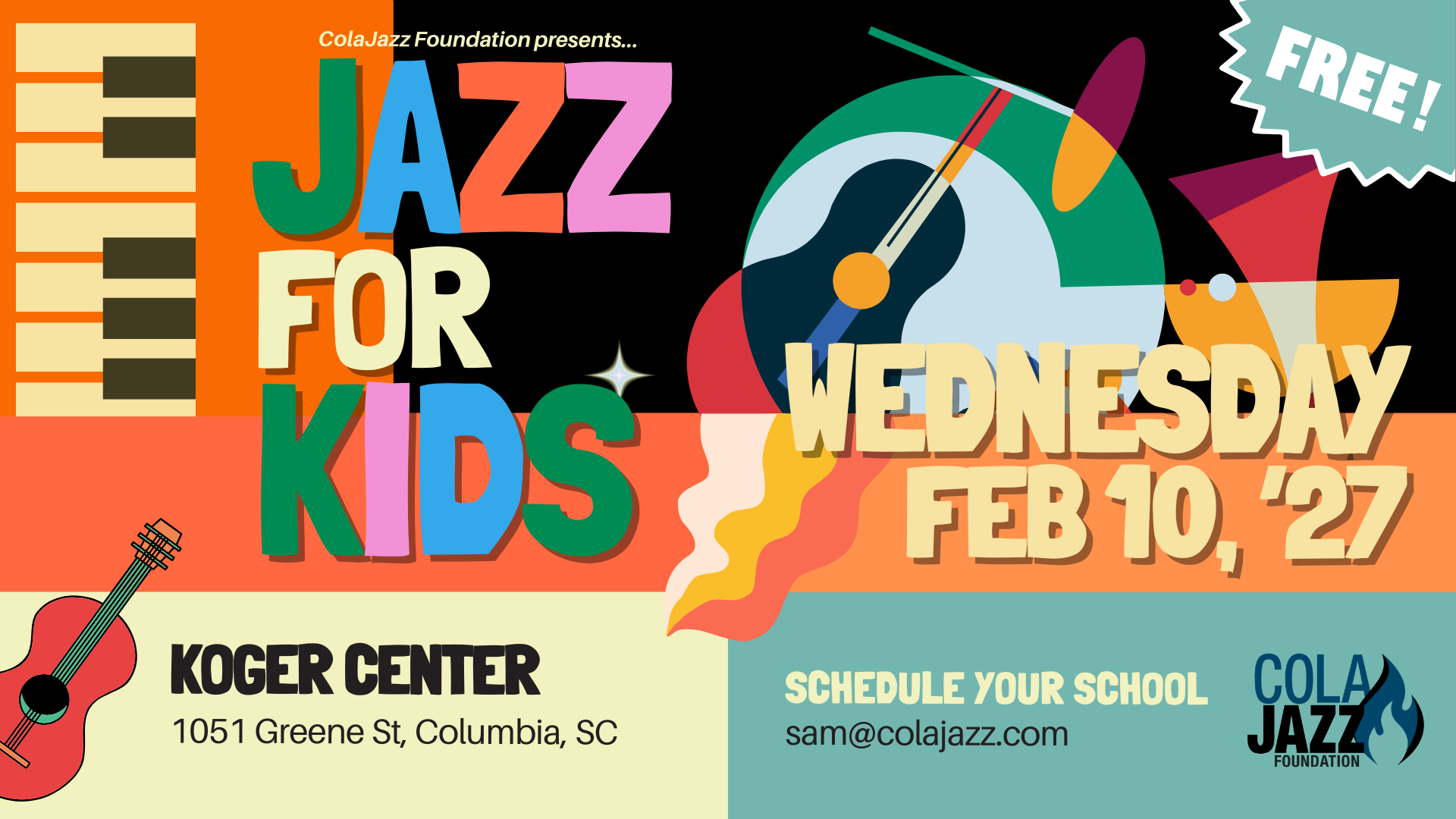 Jazz for Kids Feb 10 2027
