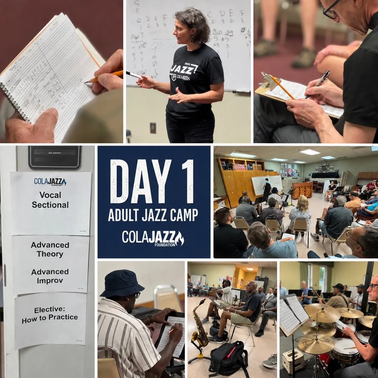 2026 ColaJazz Adult Jazz Camp