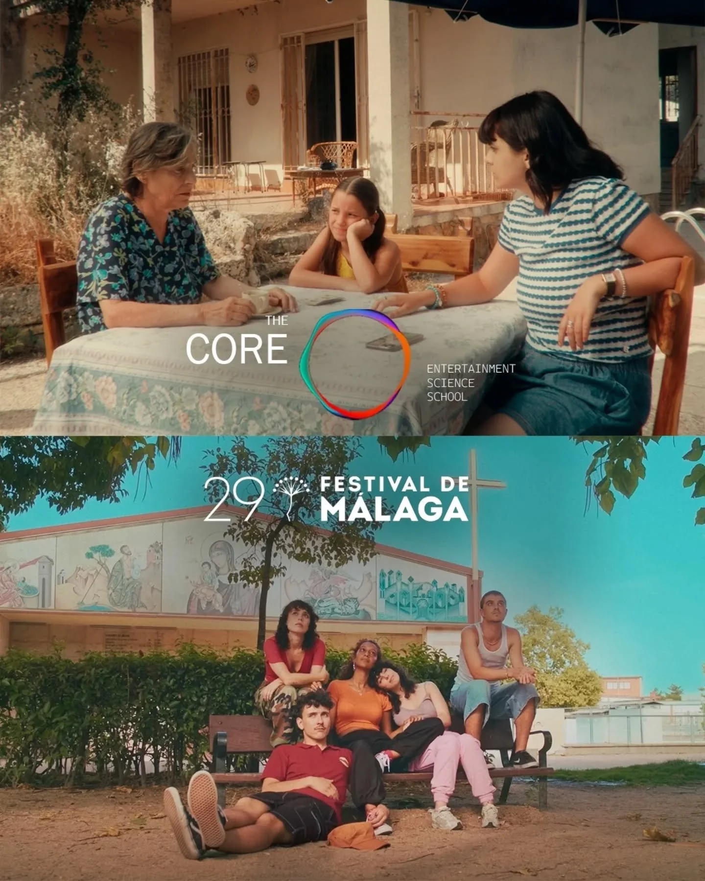Nuestros cortos "A Benita" de Esmeralda Bravo (@esmeeralds ) y "De Madrid al Cielo" de Pablo P&eacute;rez (@unperro_andalu ) finalistas en el Certamen de Cortos de Escuela de Cine de The Core (@thecoreschool ) con colaboraci&oacut