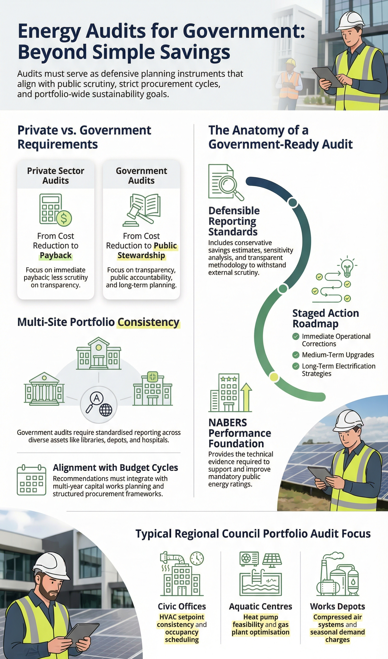 Energy Audits For Government Buildings Infographic