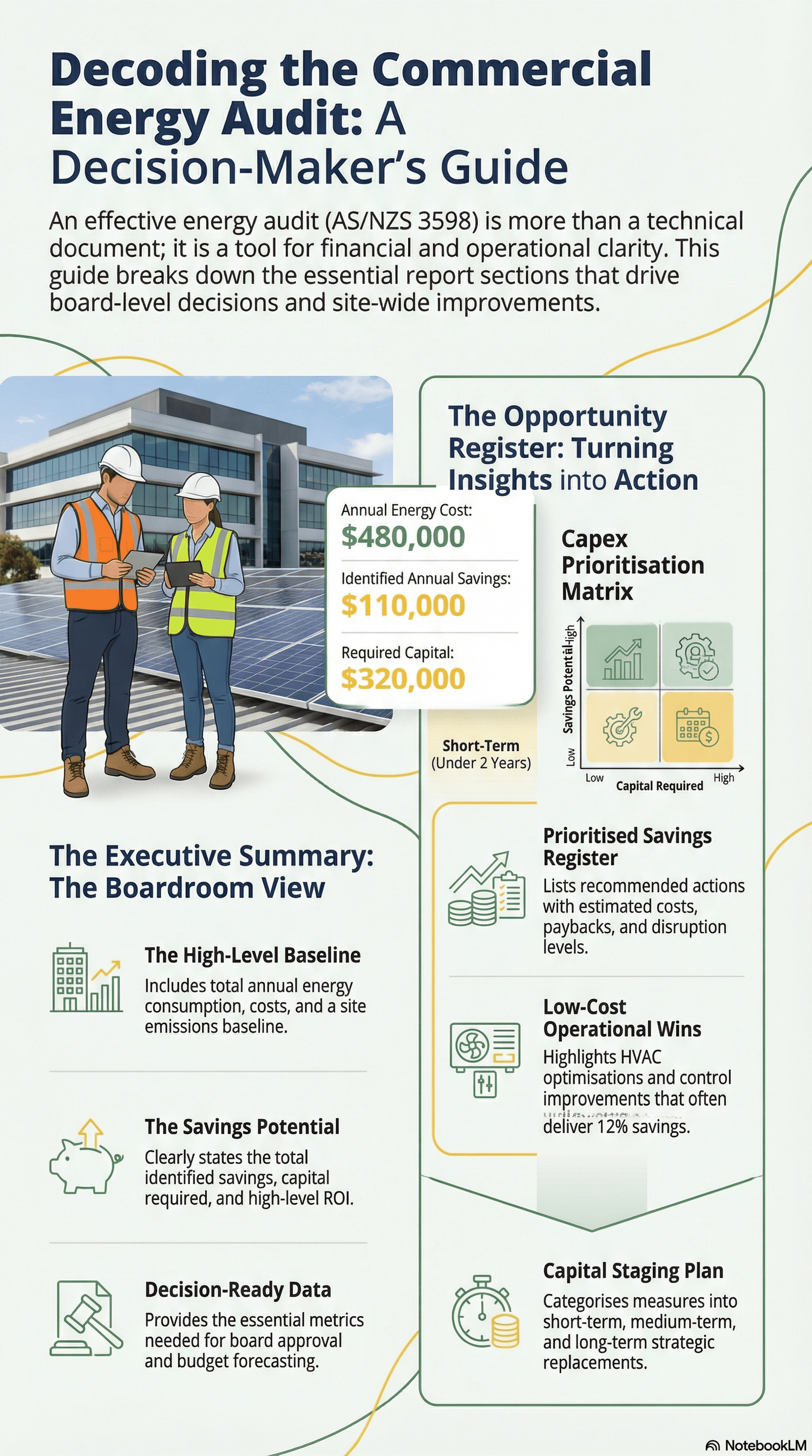 Acec Format Example Commercial Energy Audit Report Example. What Decision Makers Use ...