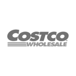 Costco Wholesale logo - Retail Sector Client of EnergyAudits.auin grayscale.