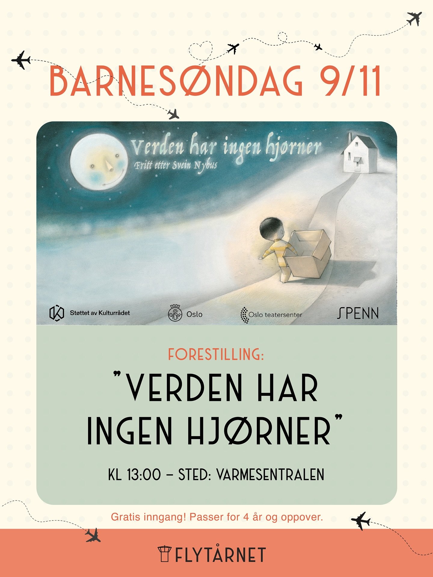 ⛰️🪐🧠BARNES&Oslash;NDAG 9/11: &laquo;Dette er verden. Og verden er st&oslash;rre enn tusen og tusen og tusen kjempestore fjell. Men alt f&aring;r plass inni hodet mitt allikevel.&raquo;

&laquo;Verden har ingen hj&oslash;rner&raquo; er en visuell og