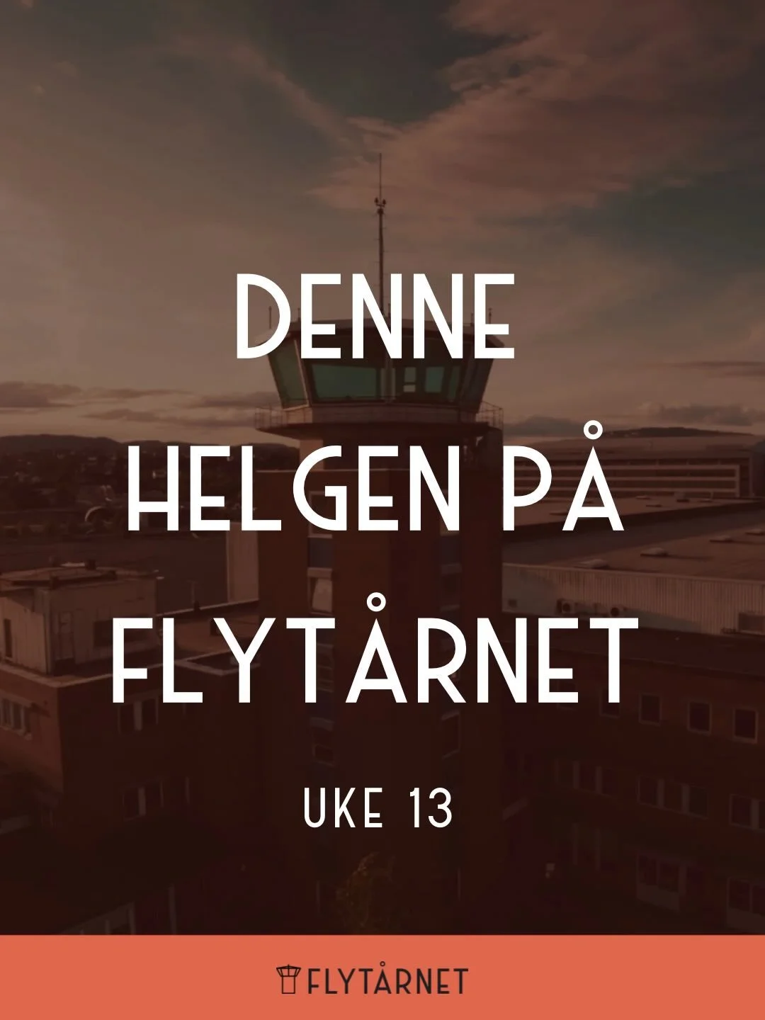 ✨ DENNE HELGEN P&Aring; FLYT&Aring;RNET &ndash; UKE 13 ✨
Snart p&aring;ske, men vi har litt igjen p&aring; programmet er p&aring; Flyt&aring;rnet f&oslash;r vi tar ferie!
Her kommer en oversikt &ndash; mer info om hvert event finner du p&aring; flyta