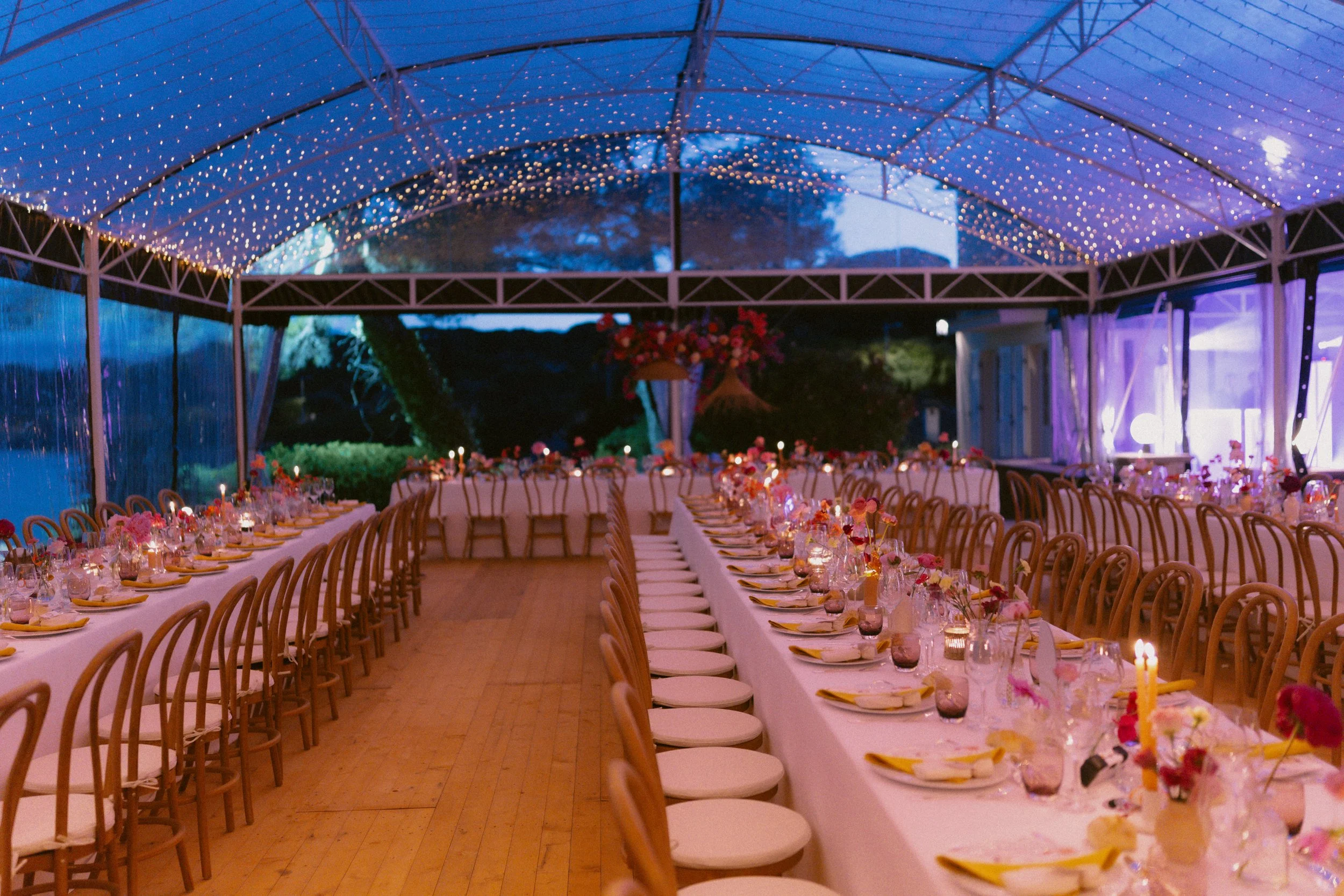 Tente Retro à Saint-Tropez