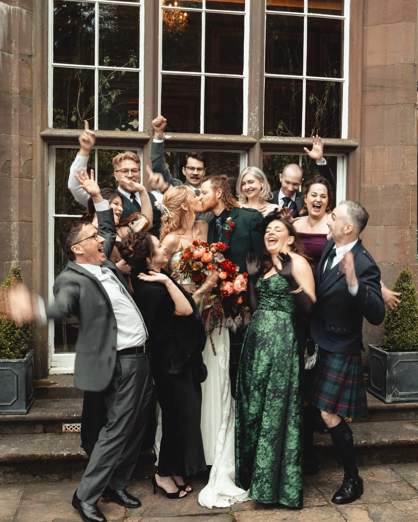 Revisiting fun with friends at @drumtochtycastle 🎉 
.
.
.
.
.
Main Photographer: @scottarlowphotography
Second shooter @markleithphoto 
Venue: @drumtochtycastle 
Florals: @kimdalglishflorist
Hair: @jelenabridalhair
Makeup: @gosiaweiss_mua 
Celebrant