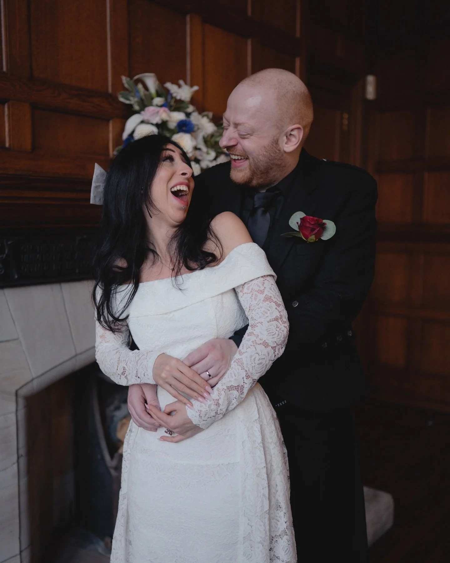 The Clickners | 25.11.25 
.
K&amp;H tied the knot at the beautiful Marischal College, Aberdeen. The afternoon was filled with love, joy and all the wee moments that made this day so special. 🖤 
.
Congrats to you both! 
.
.
.
.
Photographer: @marklei