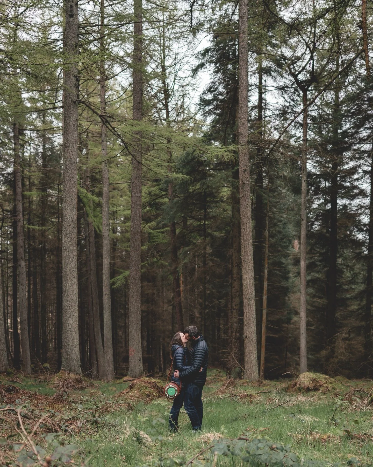 A lovely pre wedding session with G&amp;J yesterday. ☘️ Oh, and not forgetting their adorable dog Pippin! 😍
.
Roll on the wedding in July! ✨
.
.
.
.
.
Aberdeen wedding photographer | Scottish Wedding photographer | Aberdeen Wedding | Forest Photogra