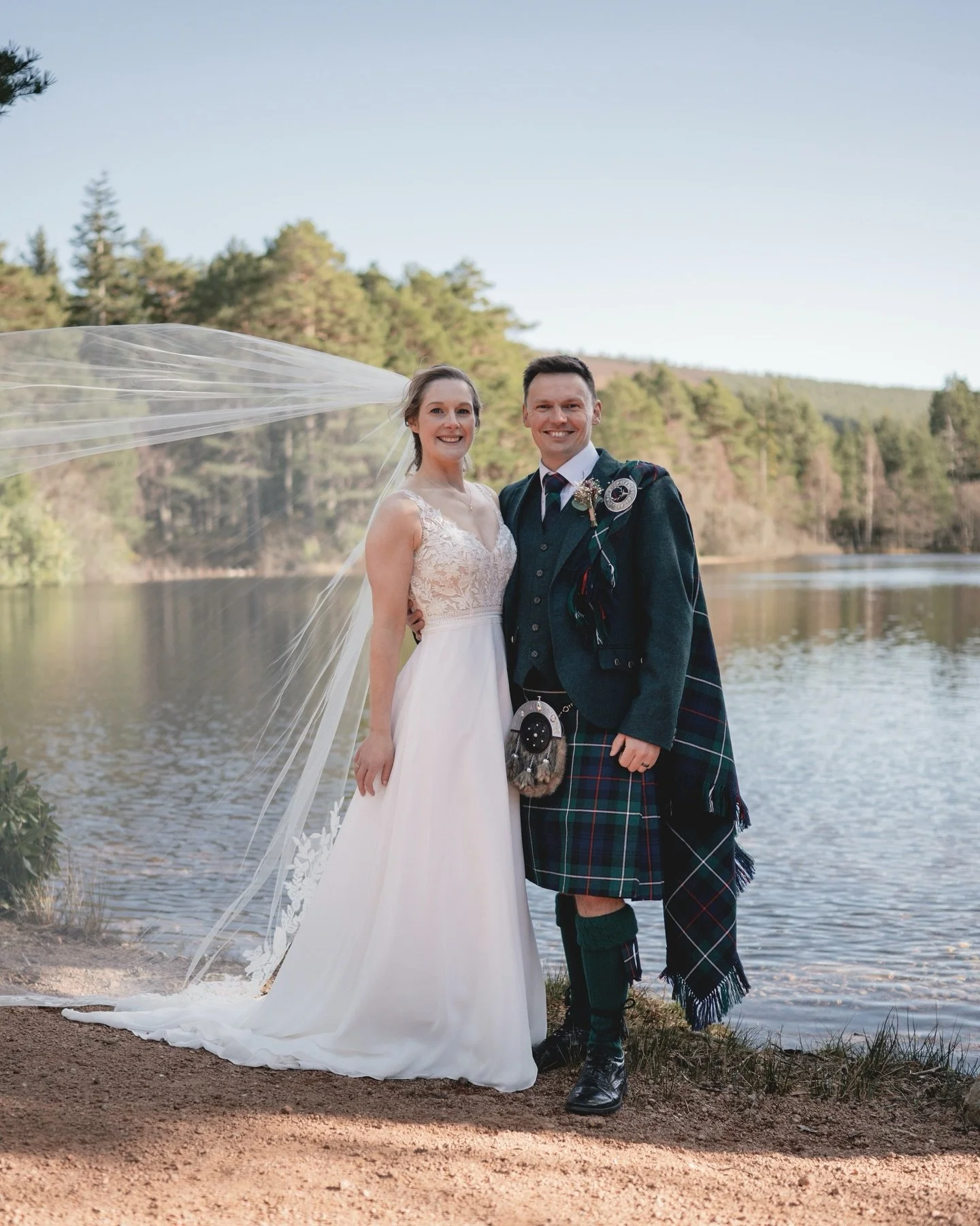 A few more frames from a beautiful Glentanar day! ☀️
.
Jamie &amp; Ailis love the great outdoors, so we made sure to visit some of their favourite spots around the estate. It may have been rather chilly, but the sun stayed out and these two were oh s