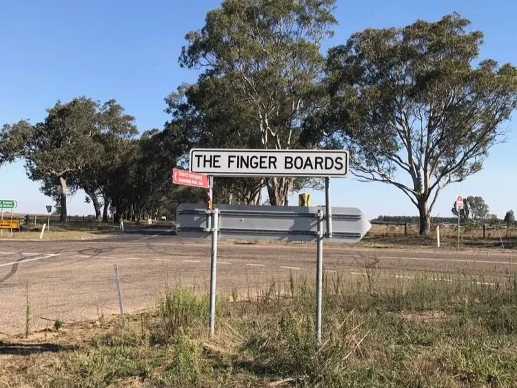   The Fingerboards Project in rural Victoria, Australia is connected by road and rail to the Port of Melbourne.  