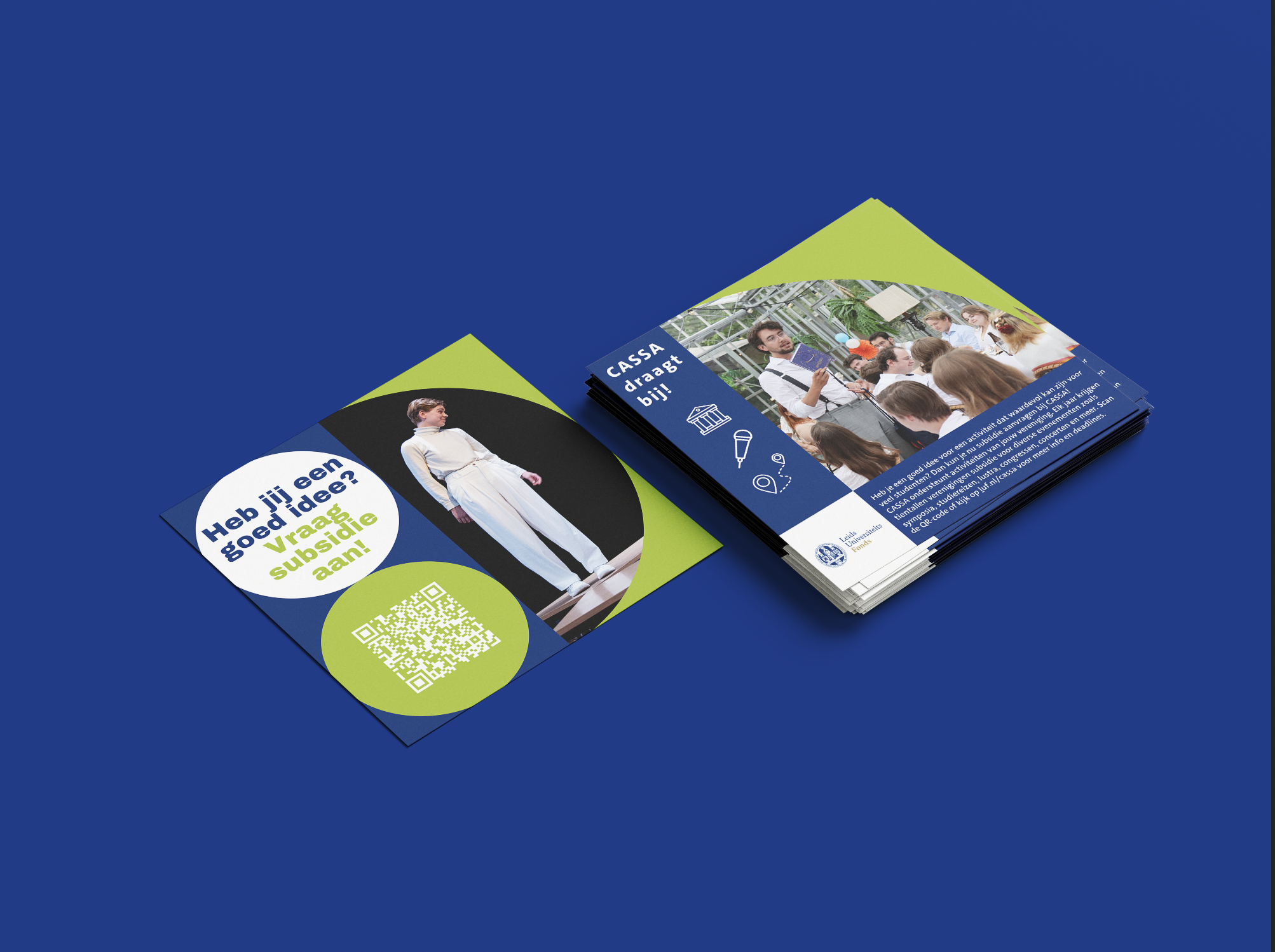 Flyers Universiteit Leiden