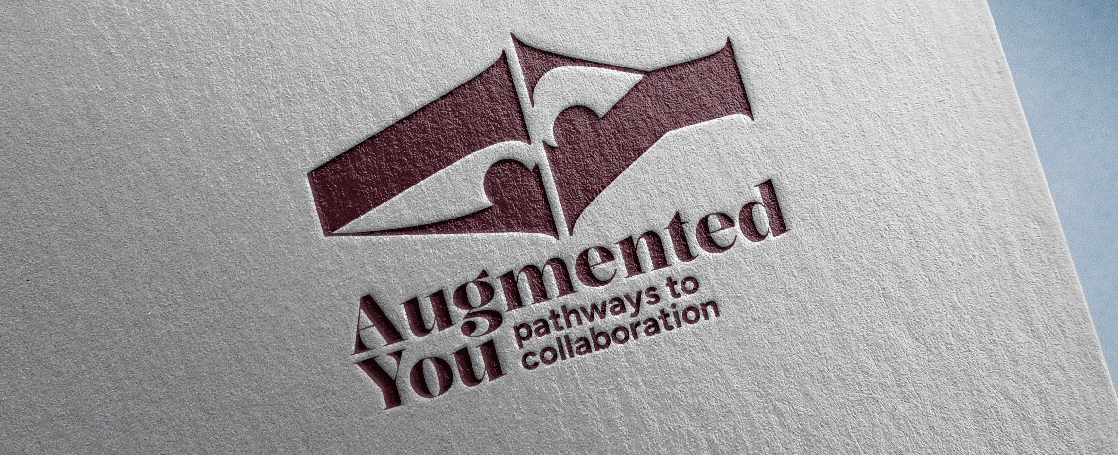 Voorbeeld uitwerking logo augmented youPapier pressed AY logo.png