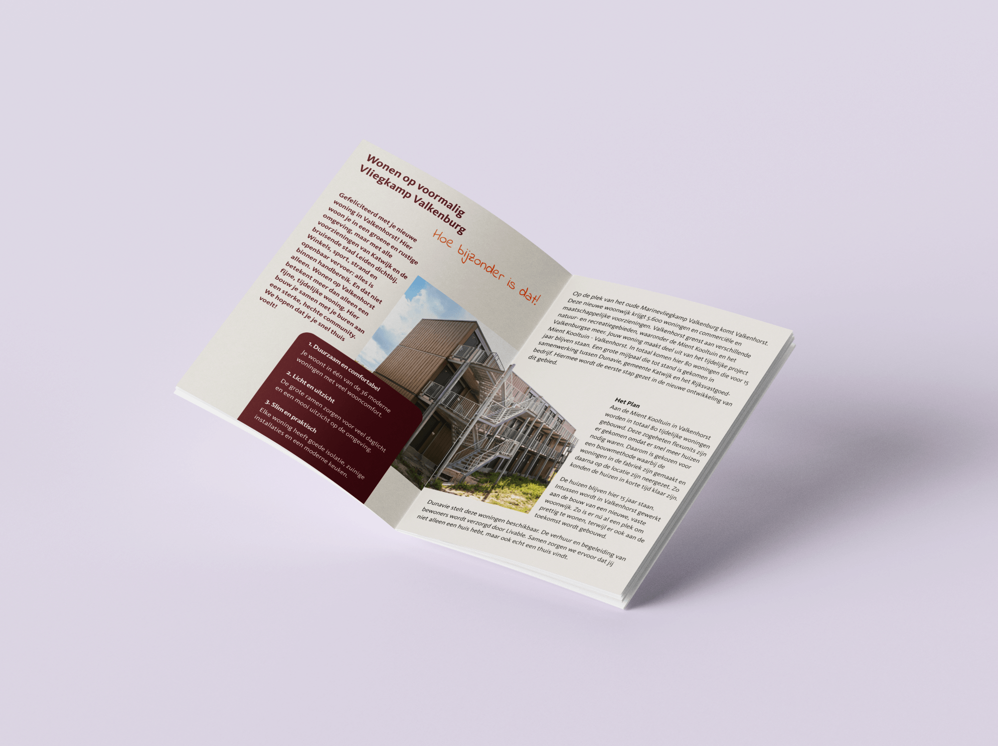 Complete branding en illustraties voor woningcorporatie Dunavie – ontwerp door grafisch ontwerper gespecialiseerd in huisstijl en visual identity.