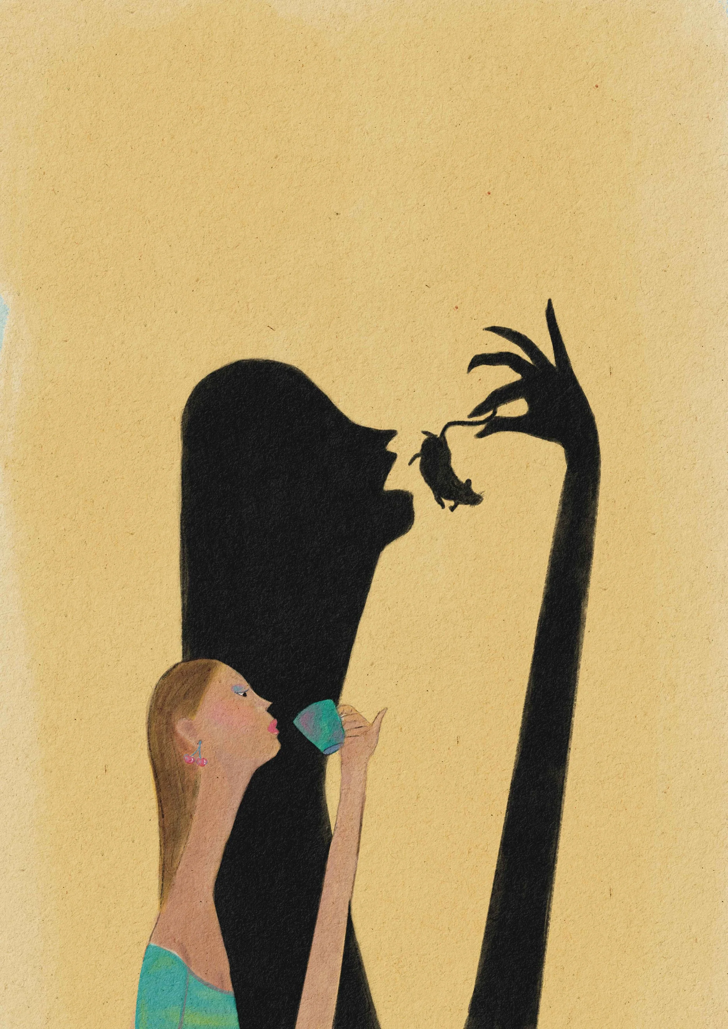 Coverillustratie “Goeiemie” – speels grafisch ontwerp met eigenzinnige compositie op omslag
