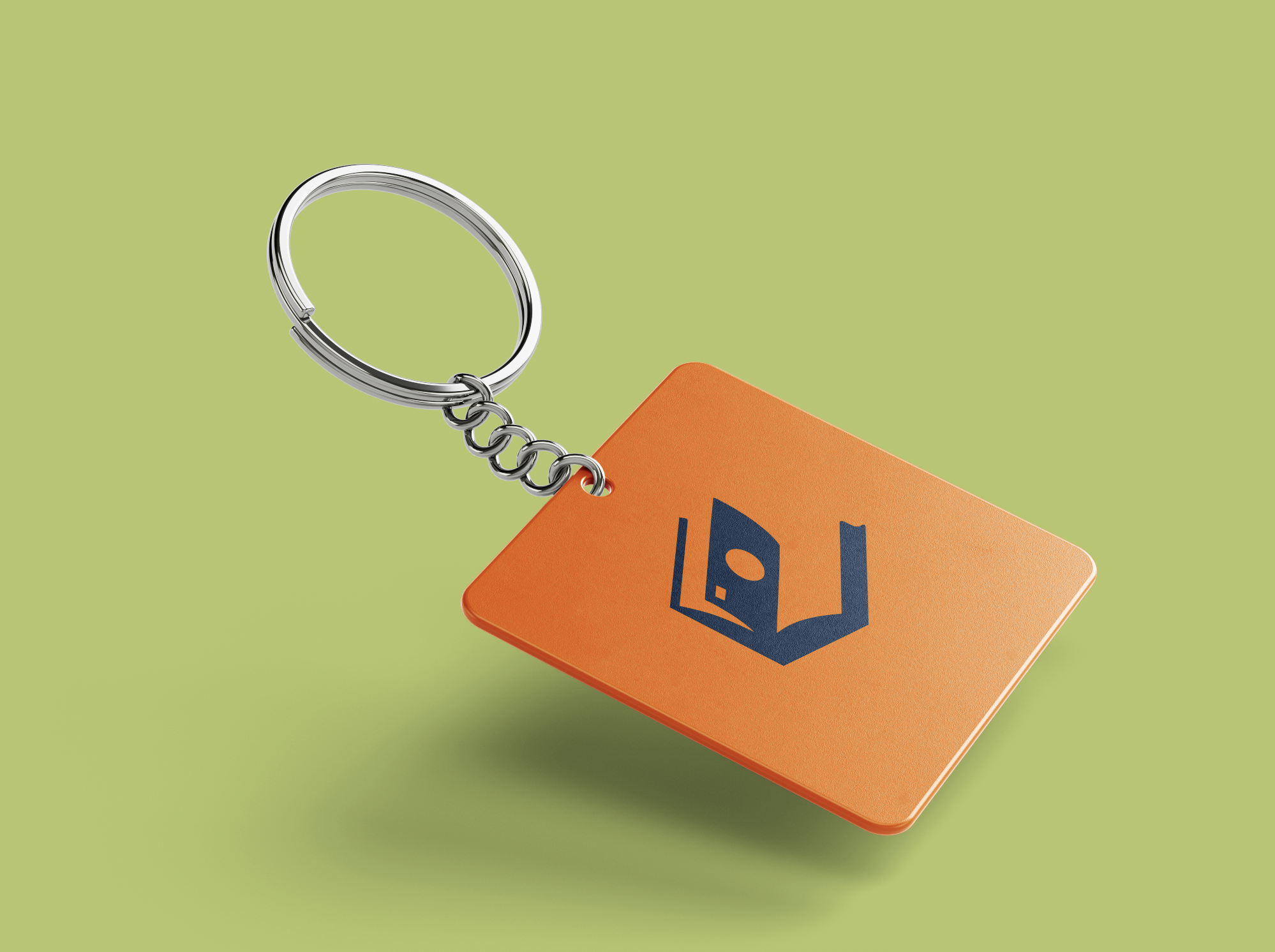 Sleutelhanger met logo Beeldverhalen – illustratie toegepast op merchandise