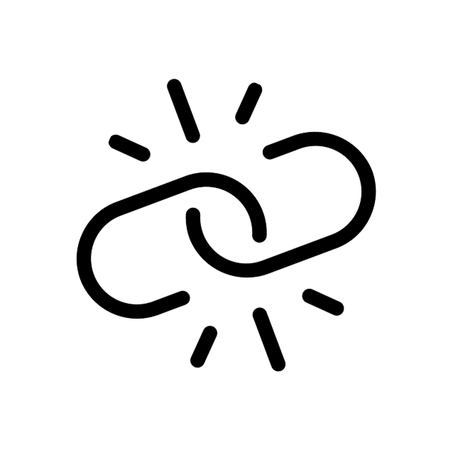 Betekenisvol logo symboliek connectie