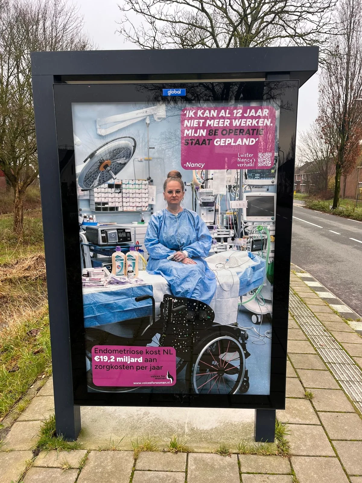 Poster ontwerp Voices For Women