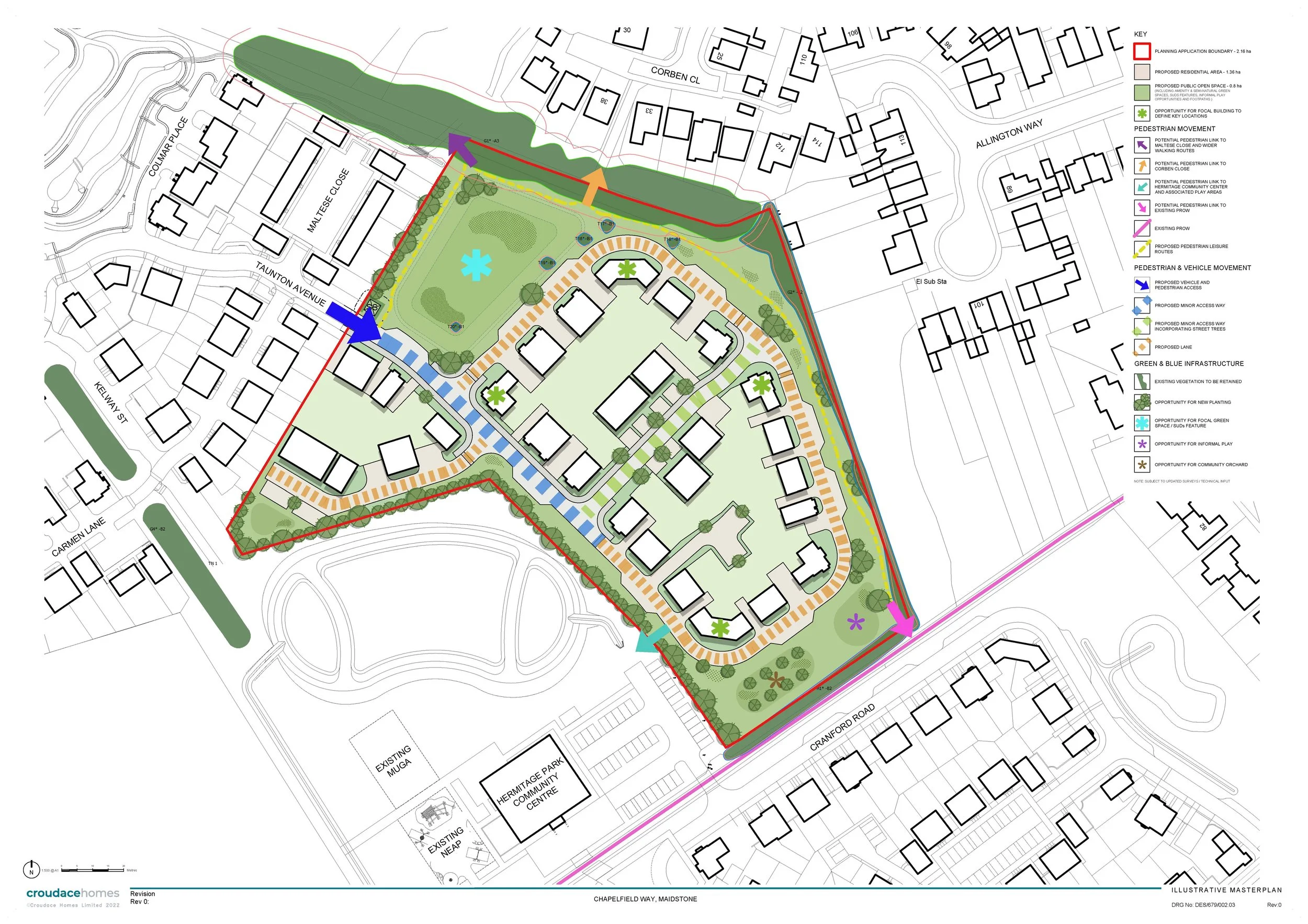 KLW and DevComms host Public Exhibition for Croudace Homes at Hermitage Park, Maidstone