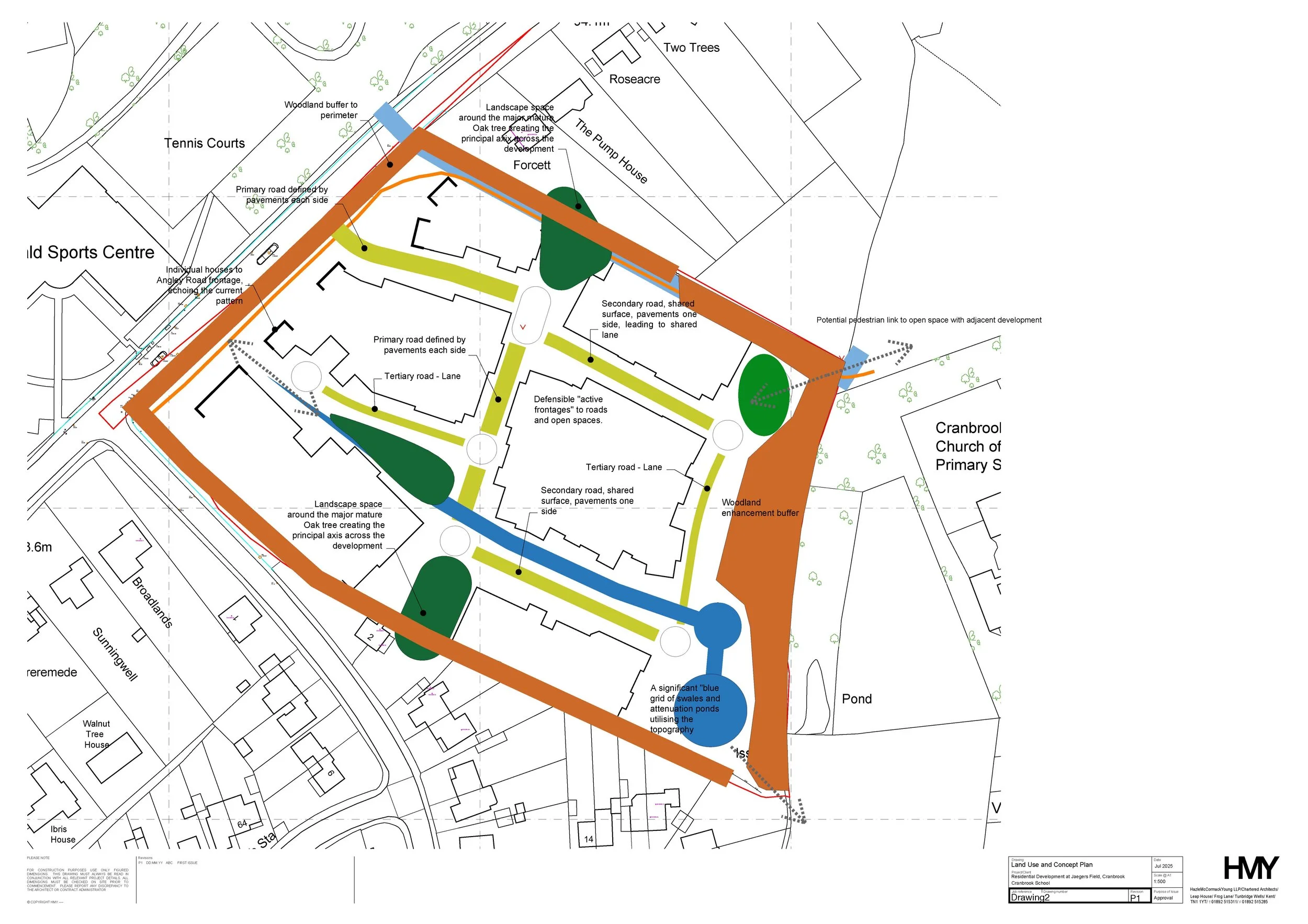 KLW achieve positive outcome at Cranbrook School for 57 houses and apartments