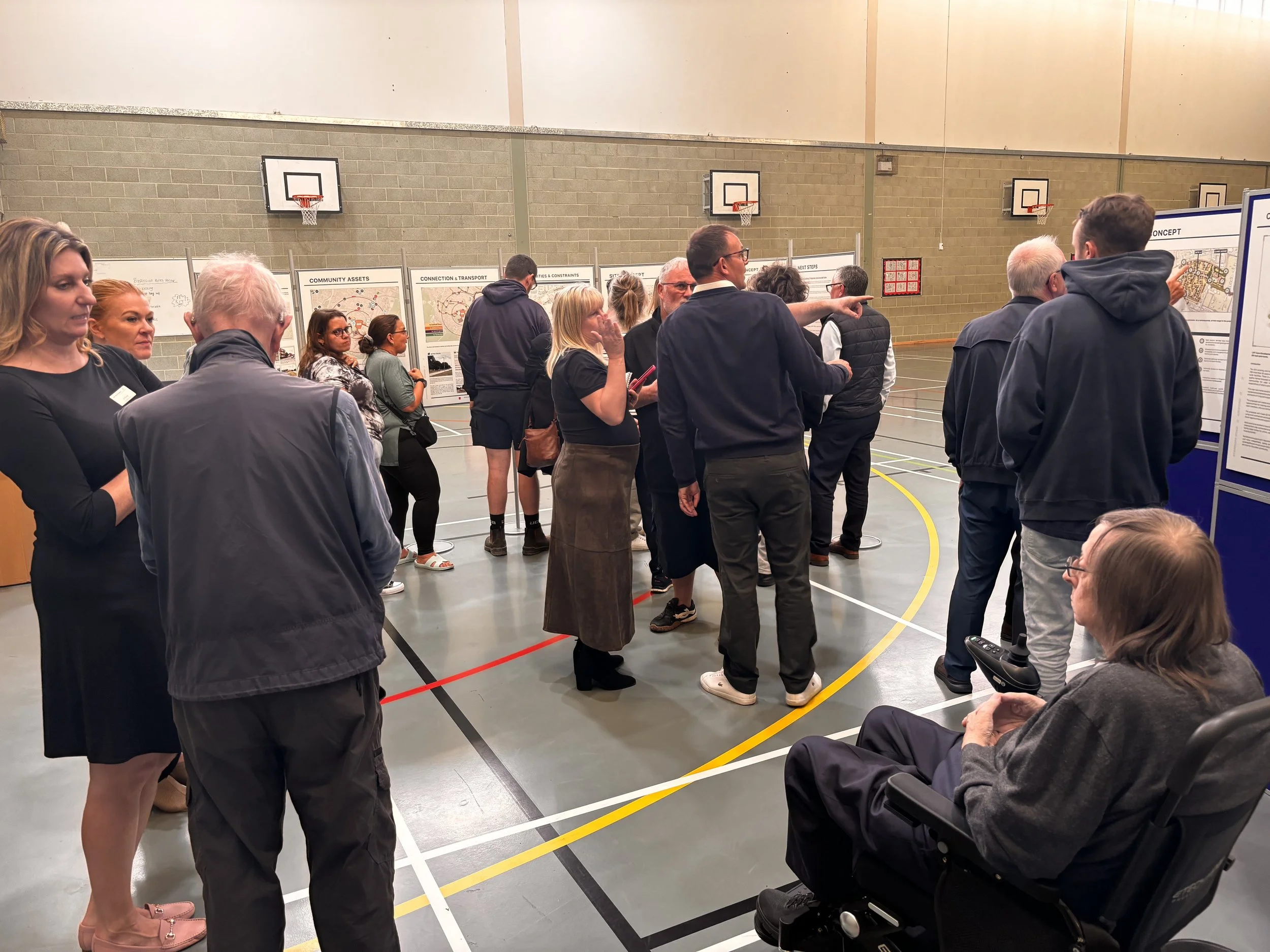 Public Consultation Exhibition Held for Stanhope Road, Ashford