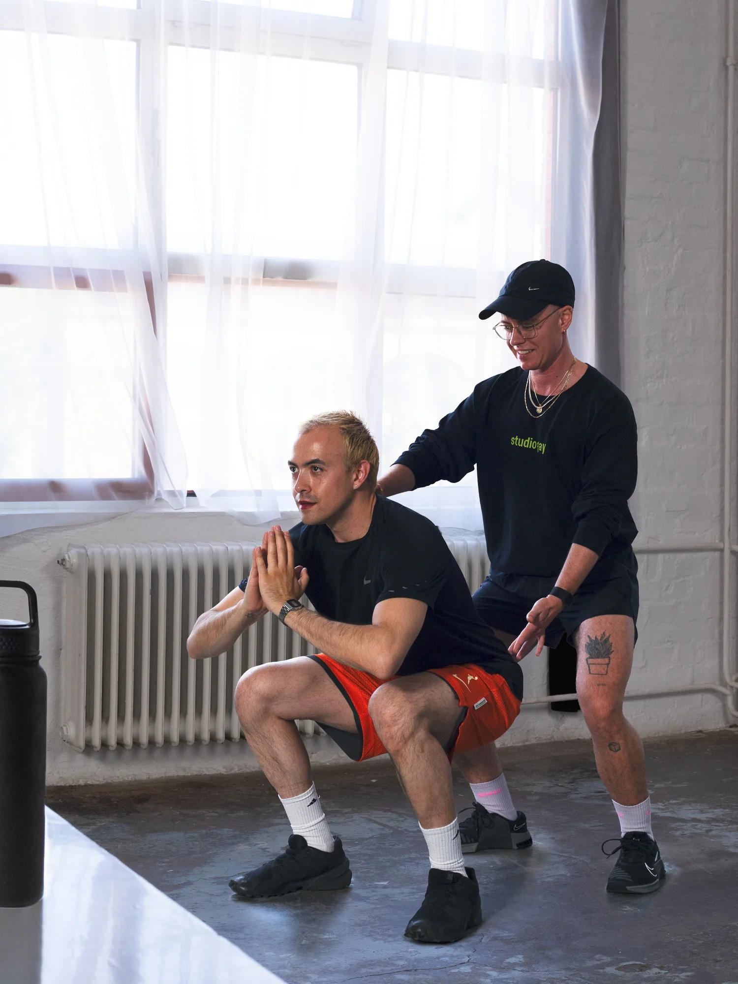 Training with studio gay