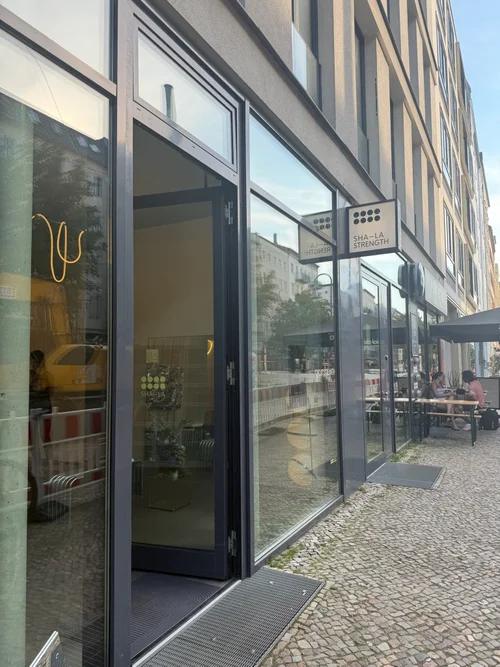 SHA-LA Strength Lab exterior in Berlin