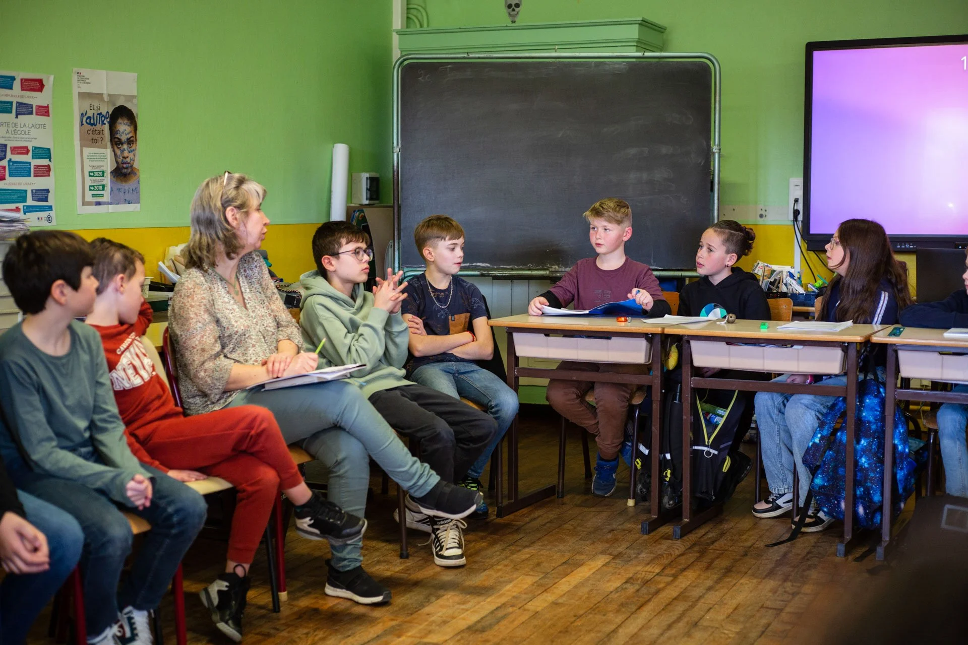 L'école du village de Destord fait partie du dispositif Aire terrestre éducatif de l'OFB. Ce dispositif de deux ans propose aux classes participantes de gérer un espace naturel public. 7 mars 2025