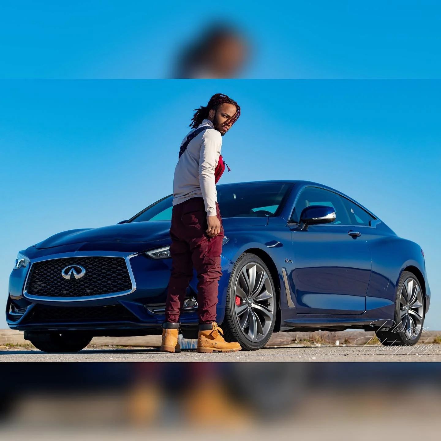 Fly Guy Friday | @youcancallmetyy 
.
.
.
@infinitiusa @tommyjeans #PhinazeePhotography #Photography #Photographer #NYC #Infinity #TommyJeans #Cars