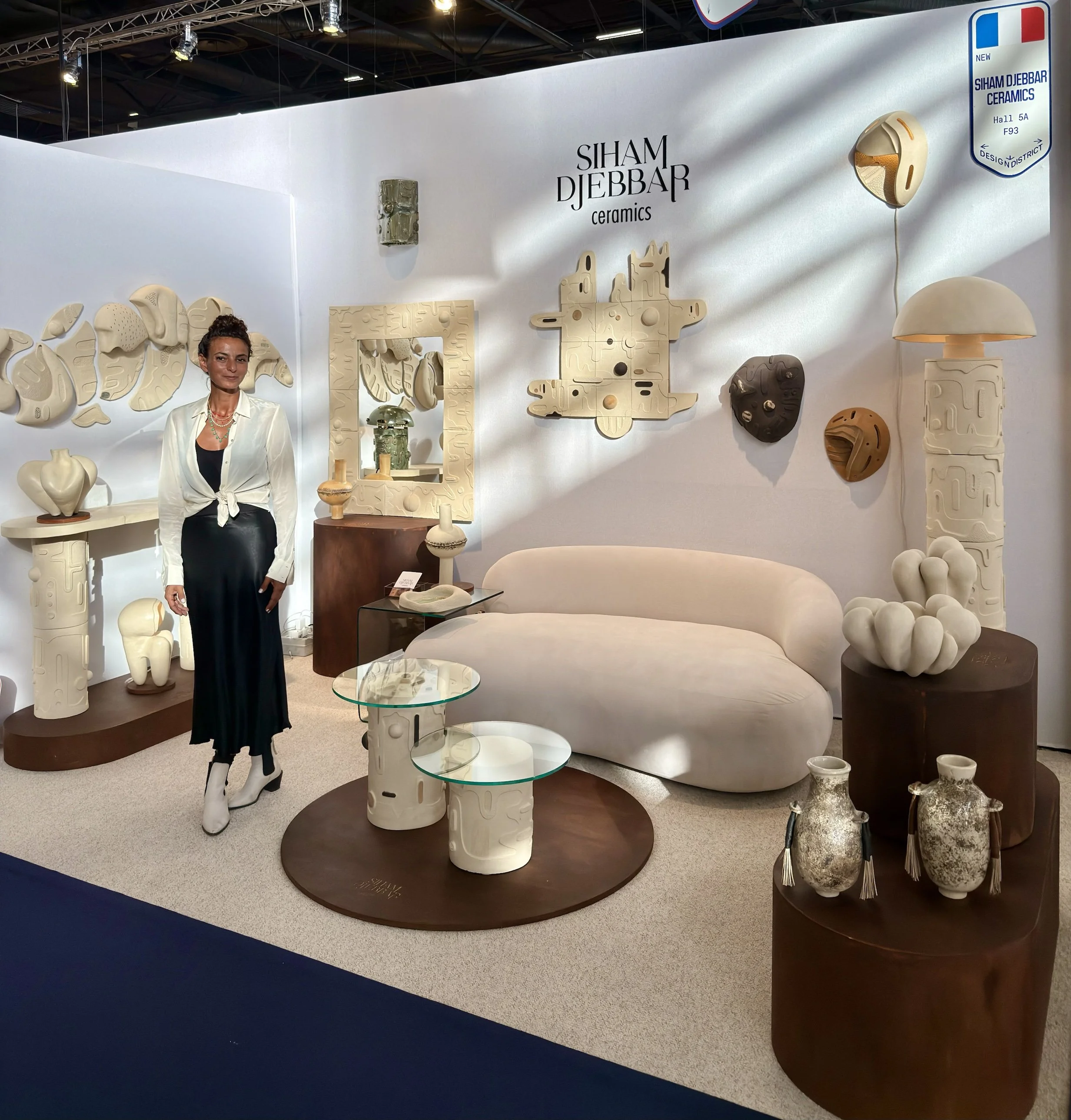 Présence en salon professionnel — Siham Djebbar Ceramics