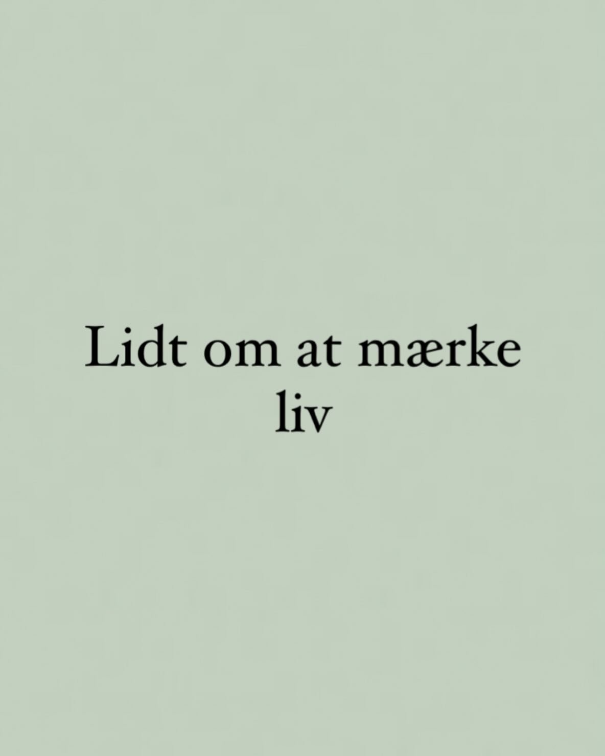Vi oplever at mange bliver un&oslash;dvendigt bekymrede n&aring;r de f&aring;r at vide at de skal m&aelig;rke den lille p&aring; samme m&aring;de hver dag. 

Det er der f&aring; gravide der g&oslash;r af mange naturlige, helt normale grunde. Swipe fo