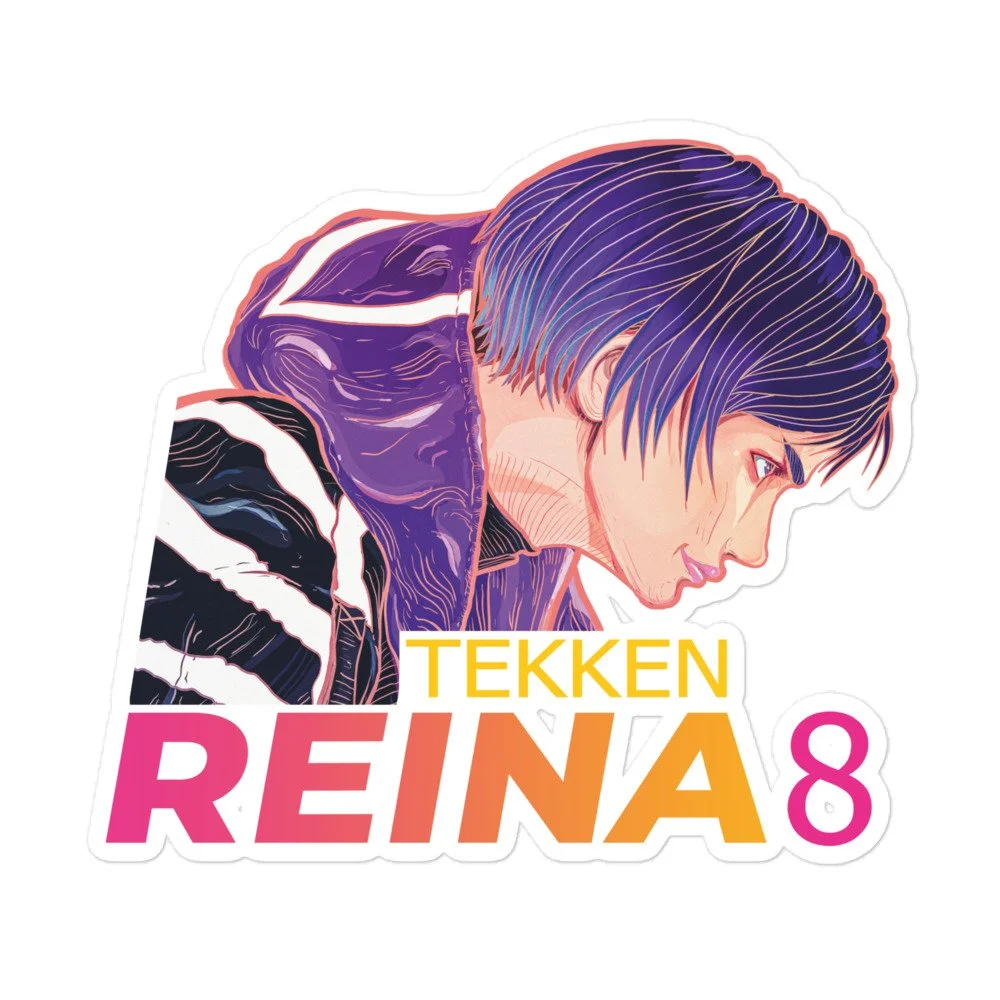 sticker reina tekken8 mishima
